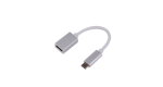 LMP USB-C to USB-A adapter Aluminium Silver