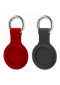 Sdesign Silicone Loop for AirTag (2pack) - Black|Red