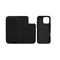 Card Folio M for 16 Pro Max Leather Flip Case Black IN STOCK