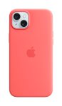 iPhone 15 Plus Silicone Case with MagSafe - Guava