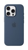 iPhone 16 Pro Silicone Case with MagSafe - Denim