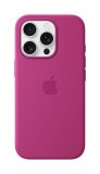 iPhone 16 Pro Silicone Case with MagSafe - Fuchsia