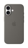 iPhone 16 Silicone Case with MagSafe - Stone Gray