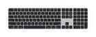 Magic Keyboard with TID and Num Keypad for M1 Macs Black English