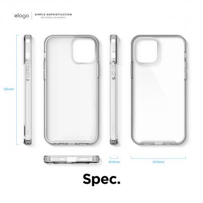 iPhone 12 Pro Max 6.7" Hybrid Case (Clear) IN STOCK