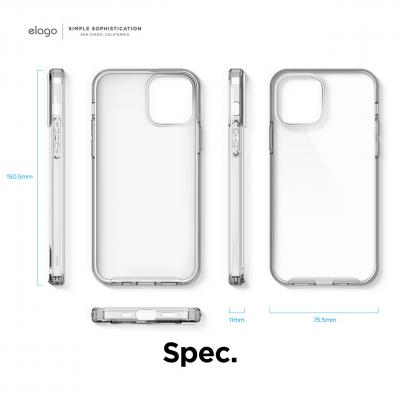 iPhone 12 / 12 Pro 6.1" Hybrid Case (Clear)