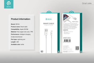 DEVIA Smart Lightning Cable 1m White IN STOCK