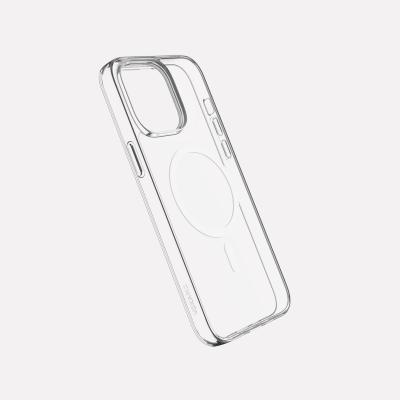 Sdouble Magnetic Protective Case for iPhone 15 Pro STOCK Clear