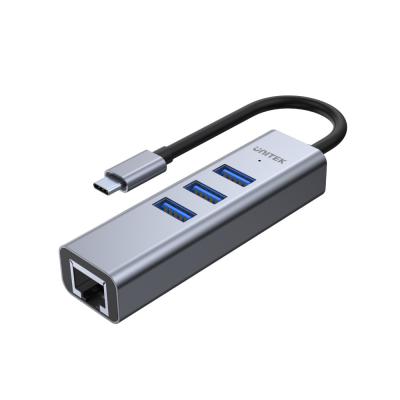 UNITEK uHUB Q4+ 4-in-1 USB-C Ethernet Hub