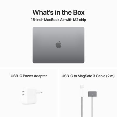 15" MacBook Air M3 8cCPU/10cGPU/512GB/16GB Space Gray
