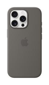 iPhone 16 Pro Silicone Case with MagSafe - Stone Grey