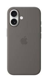 iPhone 16 Plus Silicone Case with MagSafe - Stone Gray