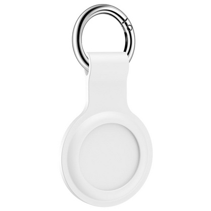 Sdesign Silicone Key Ring for AirTag White